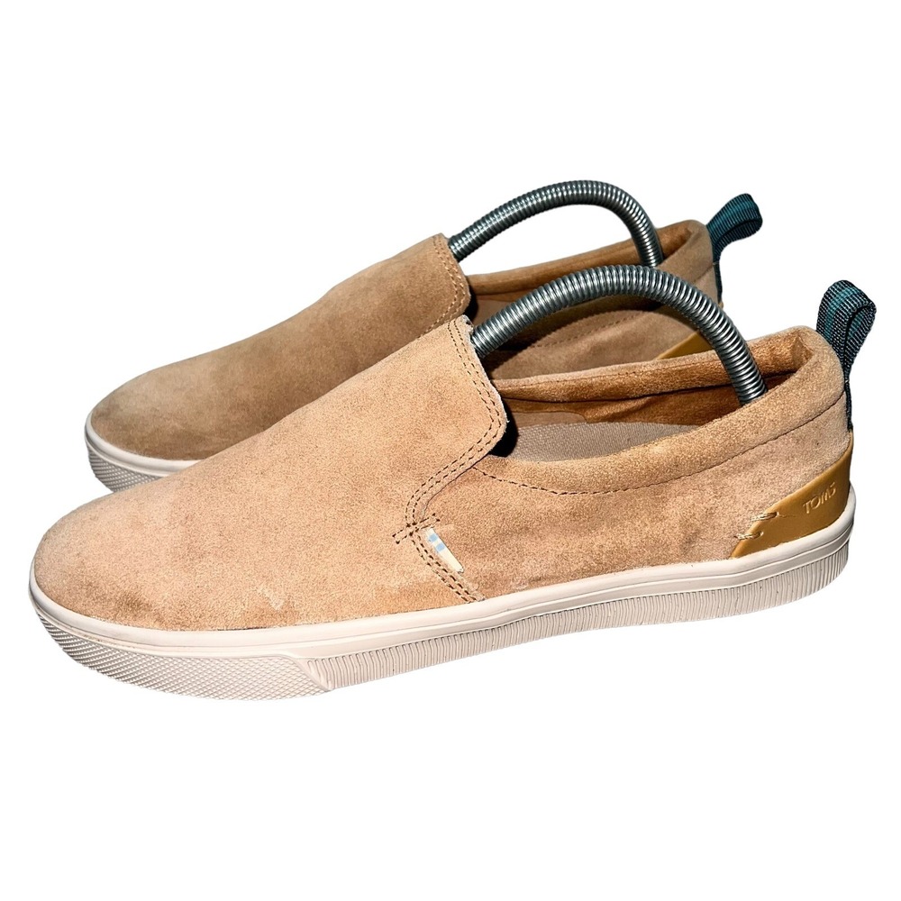 TOMS 10013372 Women's Travel Lite Honey Suede Slip-On Shoes Size 9.5